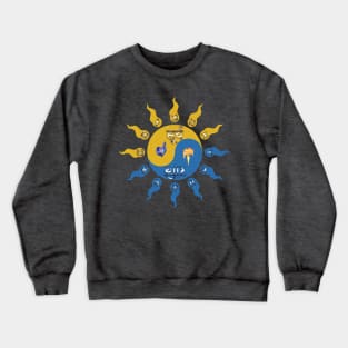 Vernal Equinox (southern hemisphere global) Crewneck Sweatshirt